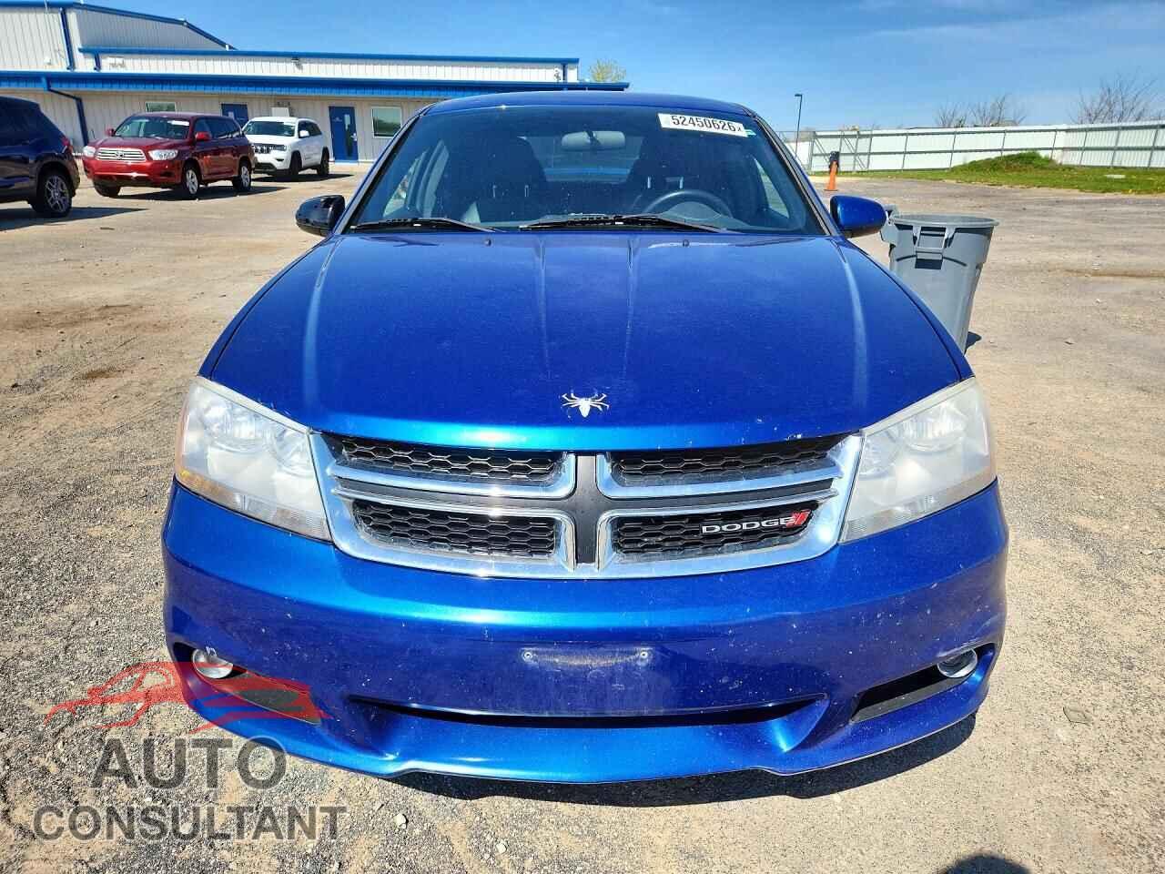 DODGE AVENGER 2013 - 1C3CDZCB6DN521594
