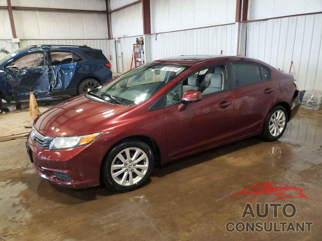 HONDA CIVIC 2012 - 19XFB2F88CE362117