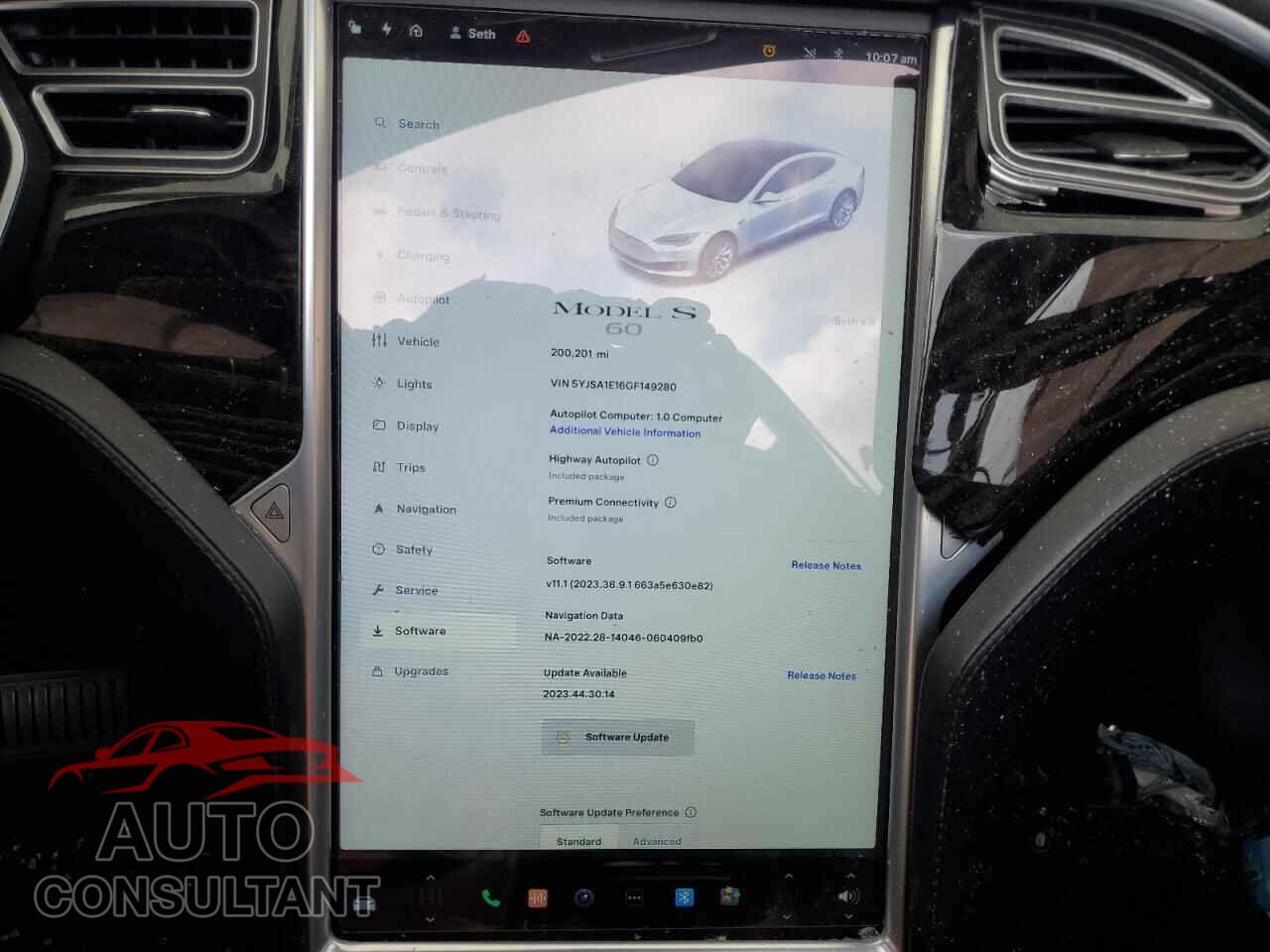 TESLA MODEL S 2016 - 5YJSA1E16GF149280