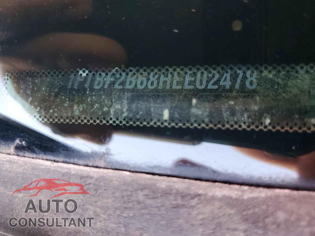FORD F250 2017 - 1FTBF2B68HEE02478
