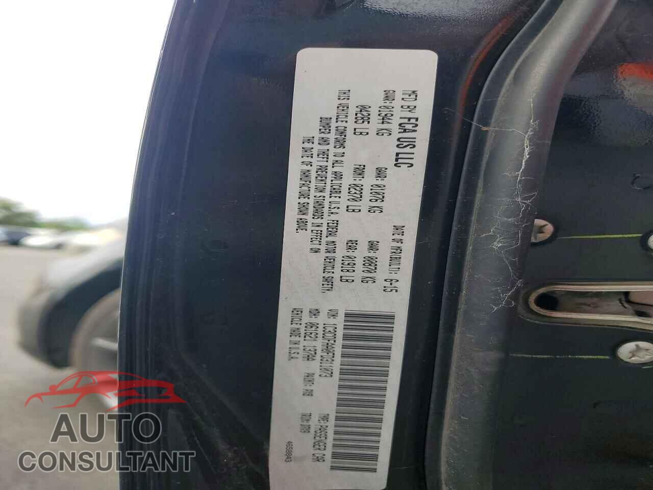 DODGE DART 2015 - 1C3CDFAA0FD311073