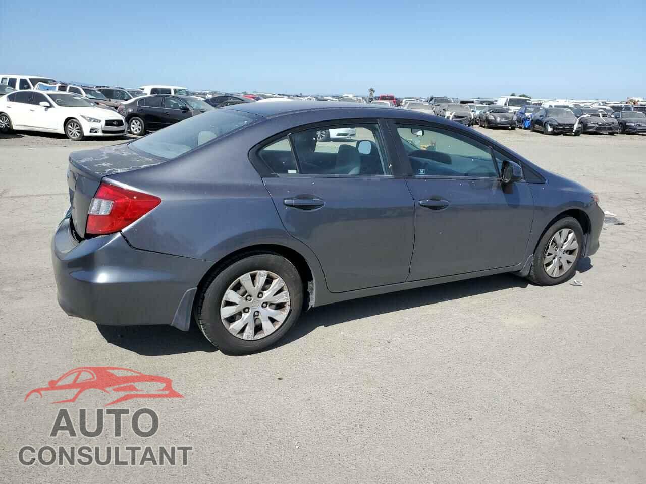 HONDA CIVIC 2012 - 19XFB2F58CE107621