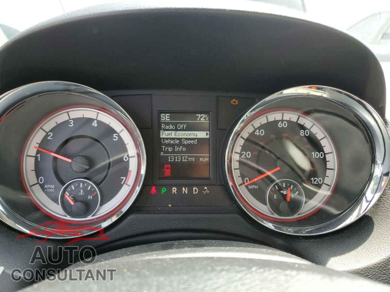 DODGE CARAVAN 2013 - 2C4RDGDG2DR654554