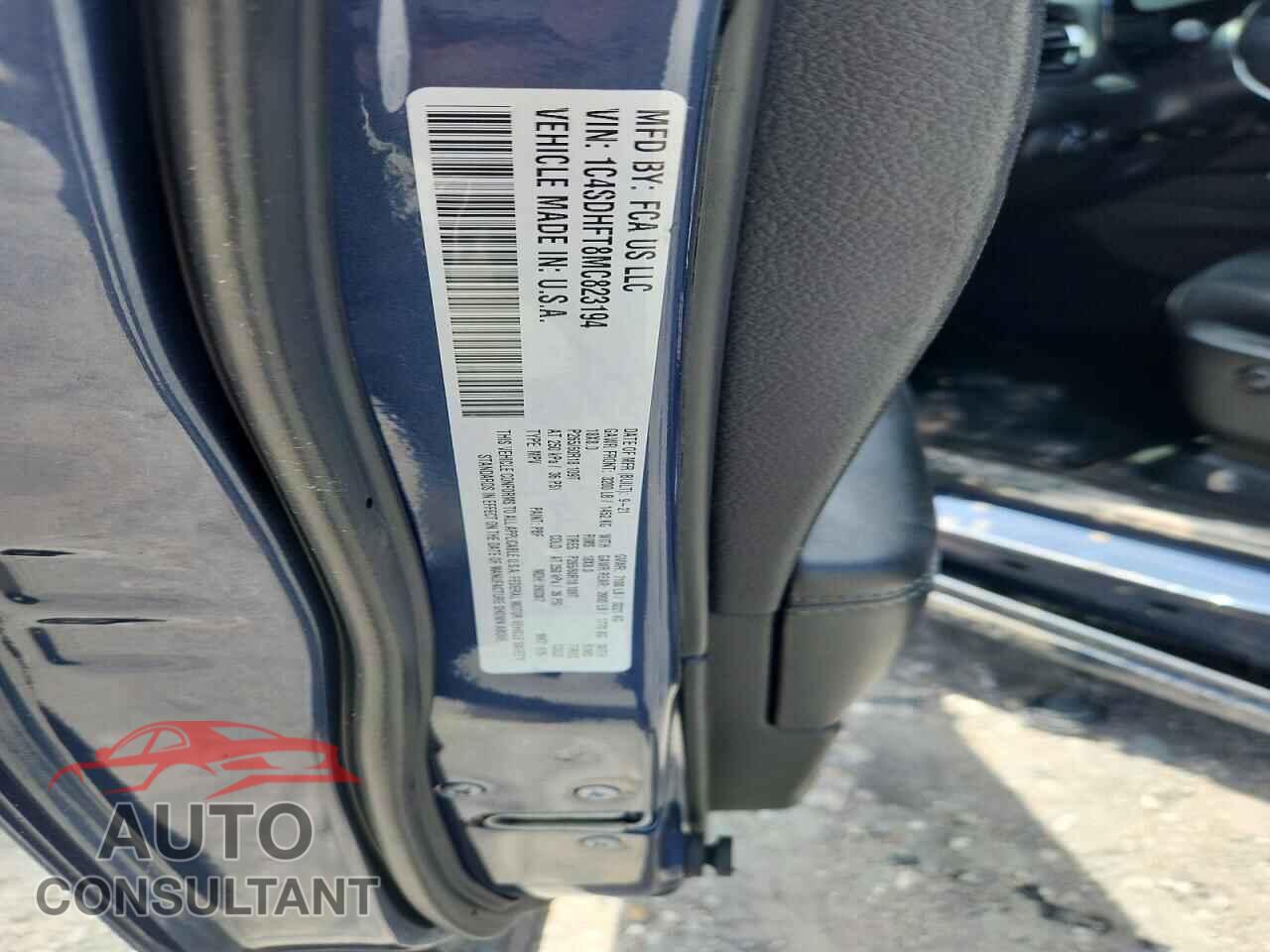 DODGE DURANGO 2021 - 1C4SDHFT8MC823194