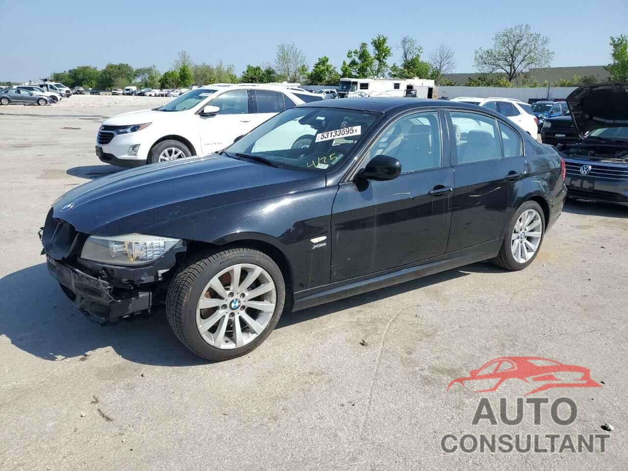 BMW 3 SERIES 2011 - WBAPK7C59BA975051