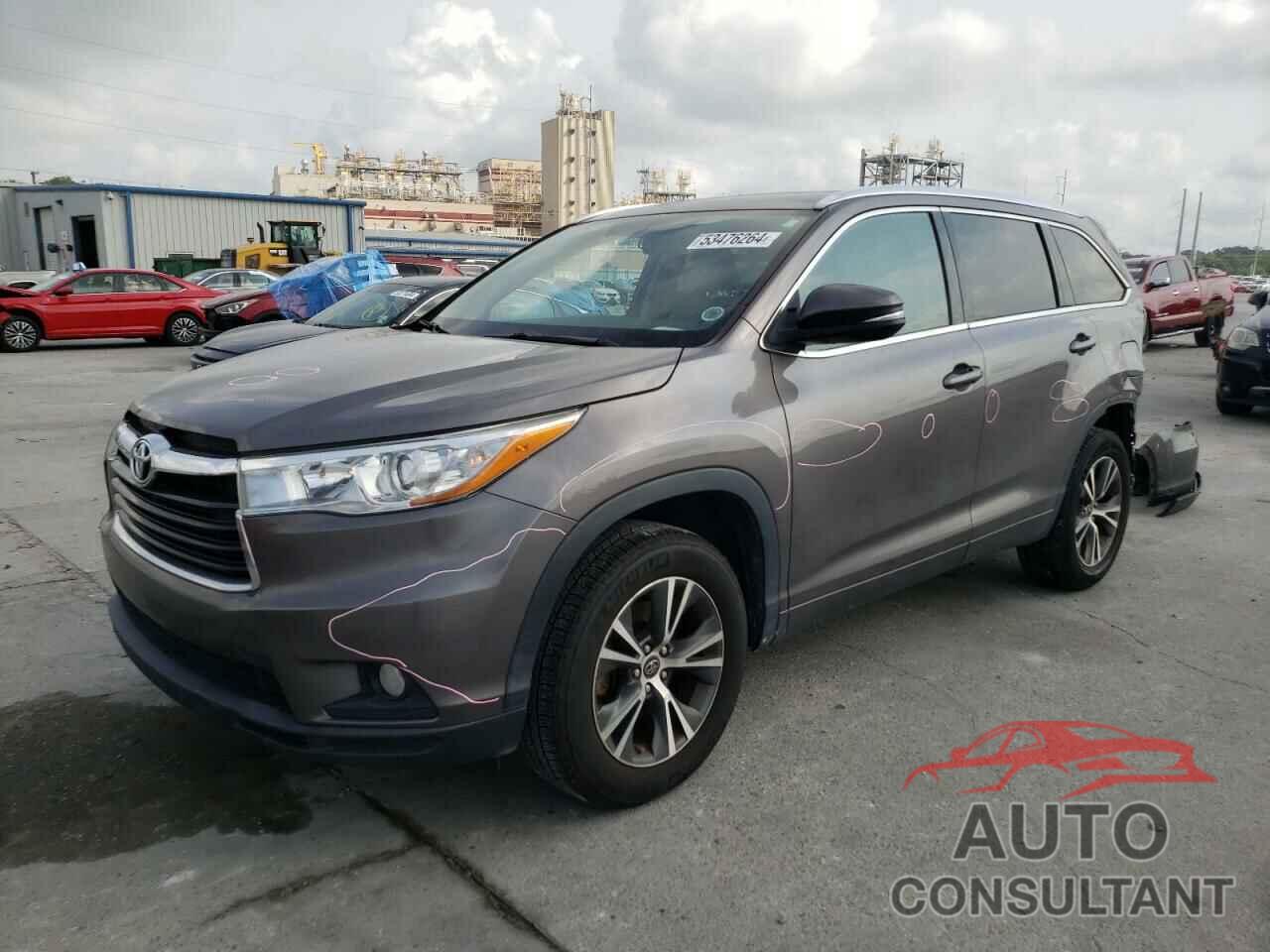 TOYOTA HIGHLANDER 2016 - 5TDKKRFH7GS156824