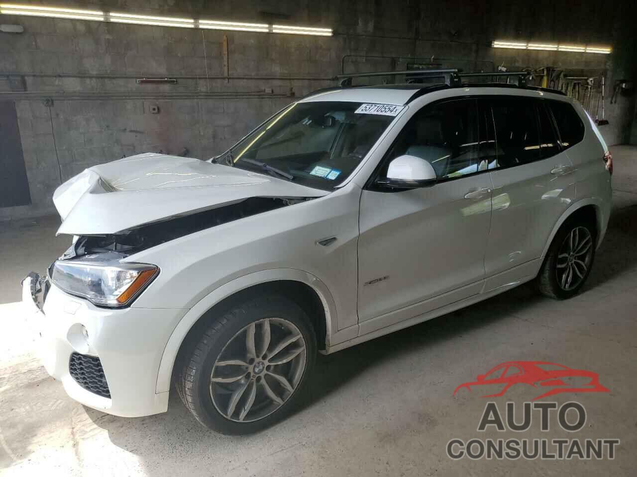 BMW X3 2017 - 5UXWX9C5XH0T11432