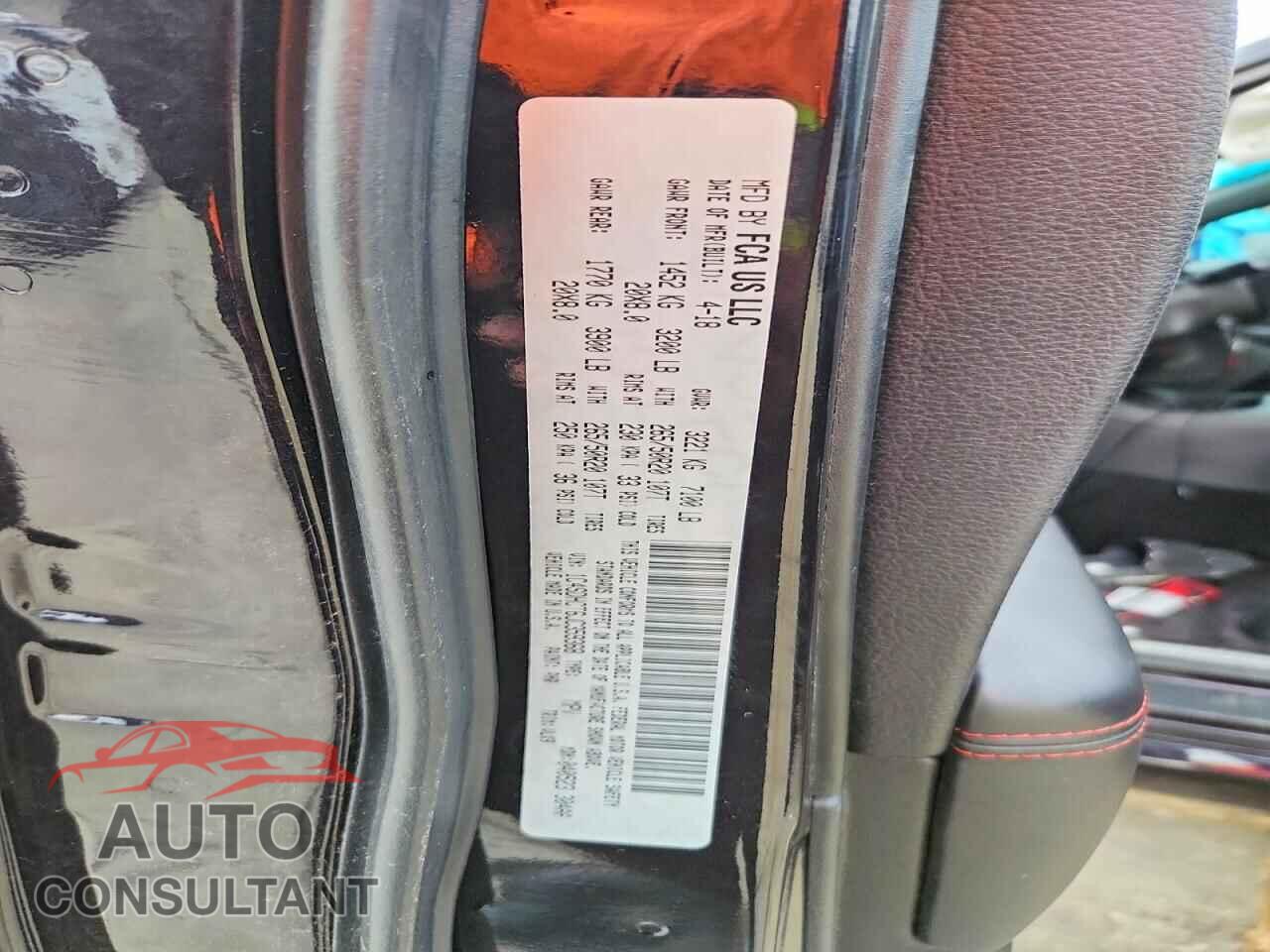 DODGE DURANGO 2018 - 1C4SDHCT6JC359368