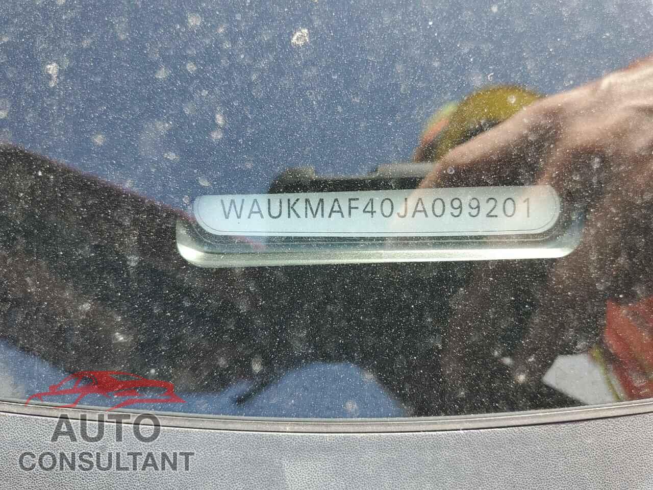 AUDI A4 2018 - WAUKMAF40JA099201
