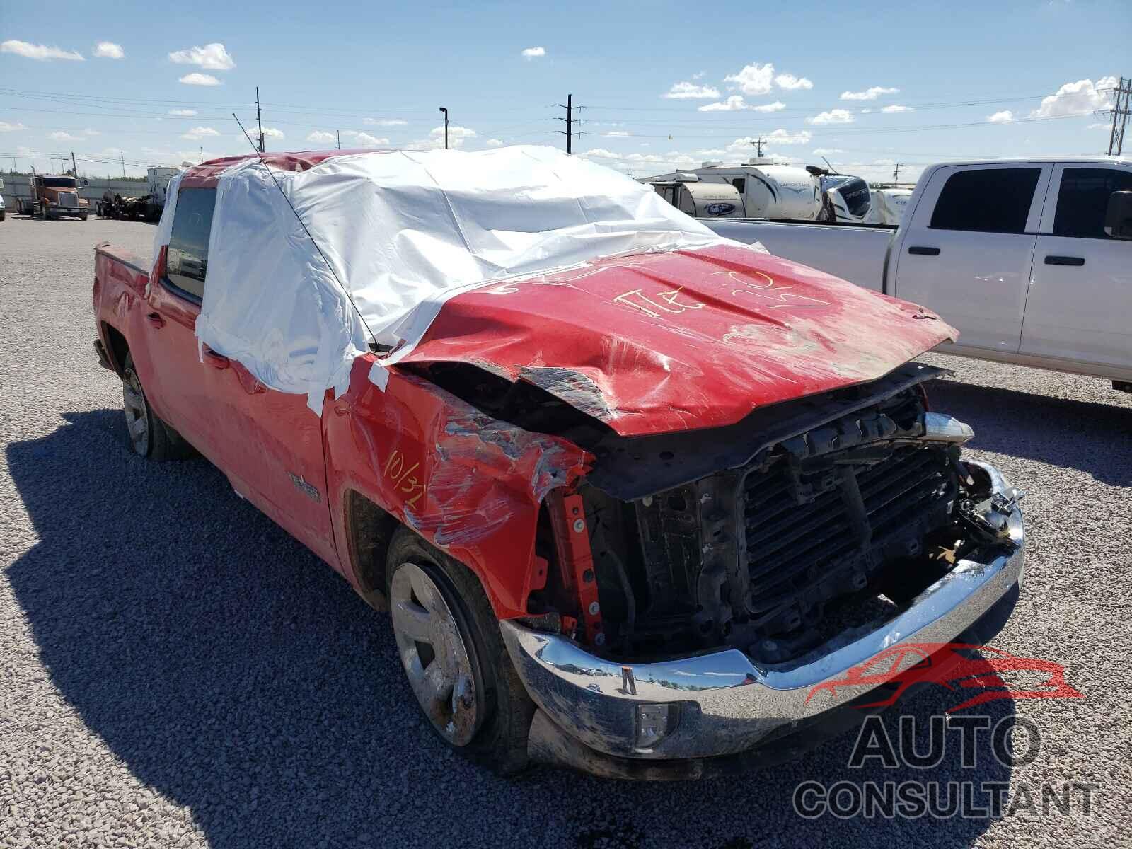 CHEVROLET SILVERADO 2018 - 3GCPCREC0JG279542