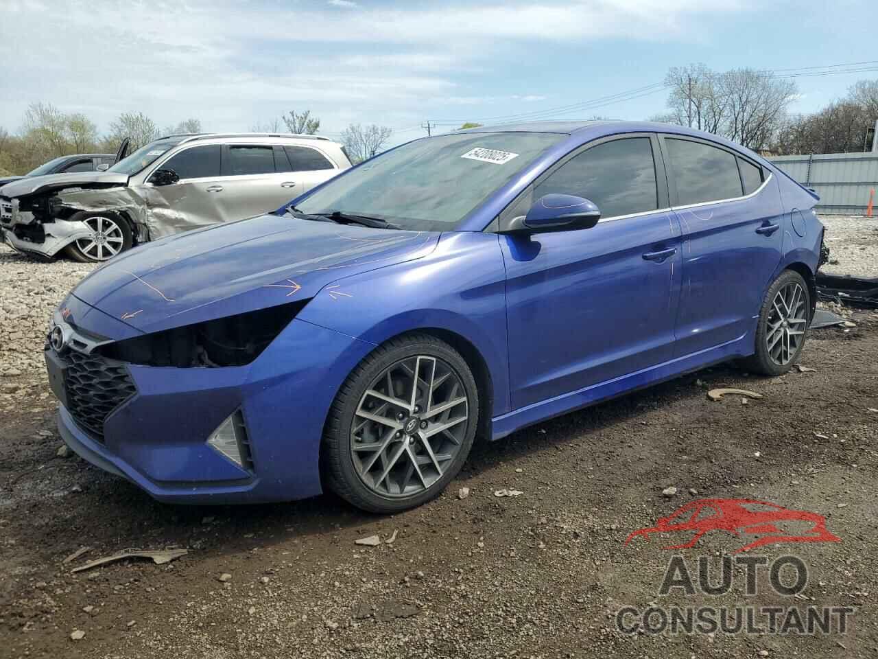 HYUNDAI ELANTRA 2020 - KMHD04LB0LU037824