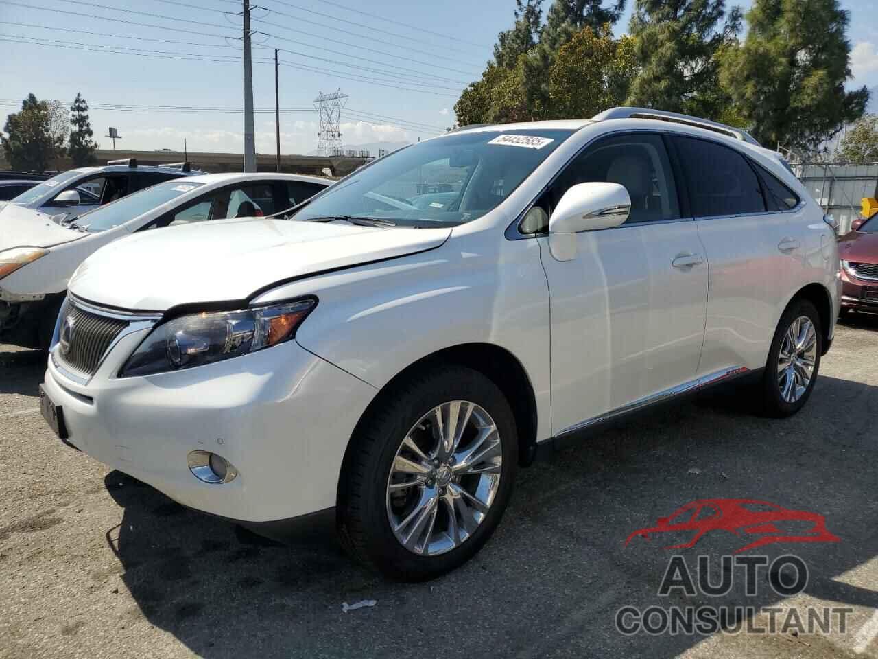 LEXUS RX450 2010 - JTJBC1BA8A2031835
