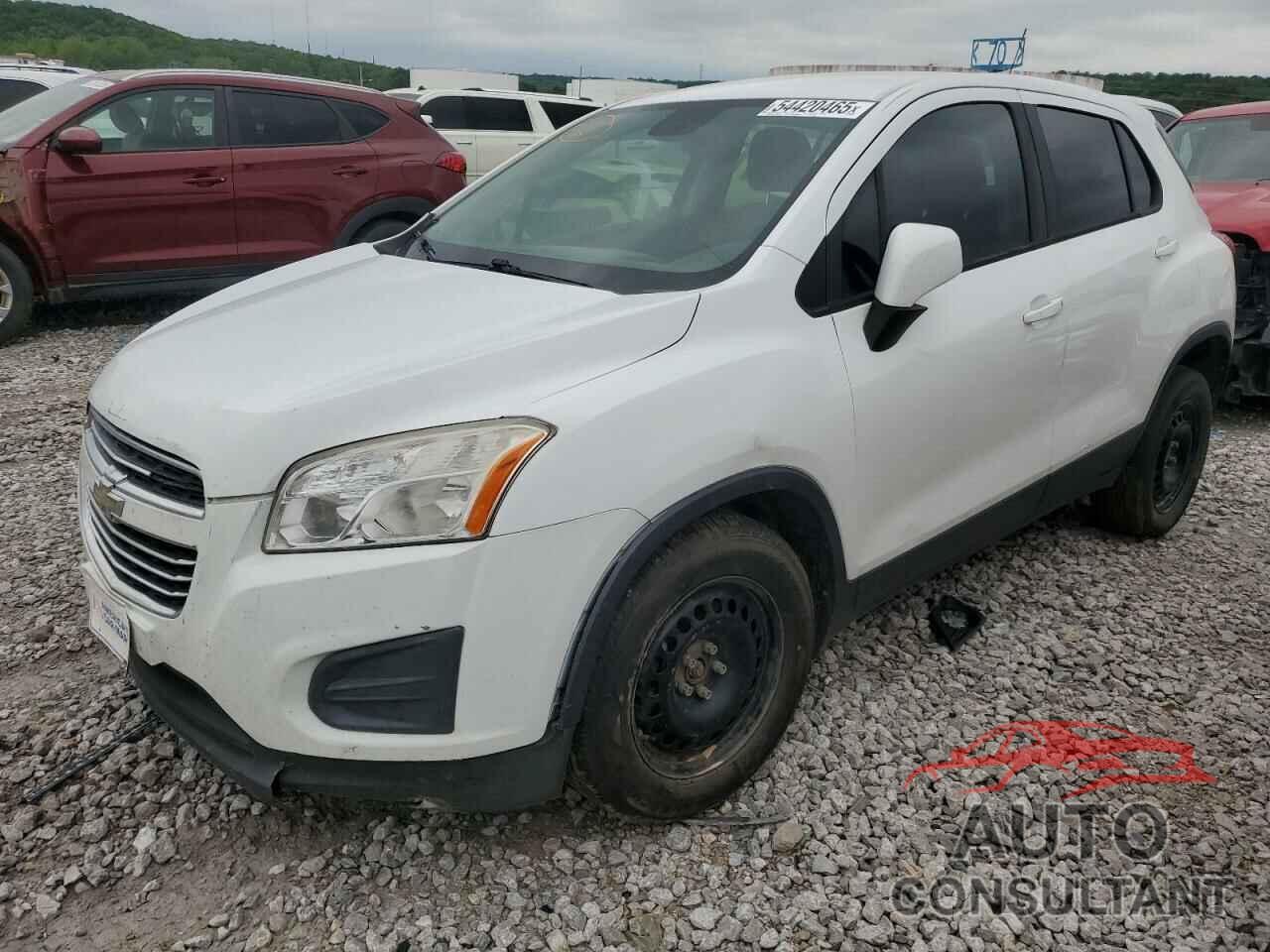 CHEVROLET TRAX 2016 - KL7CJKSB6GB757727