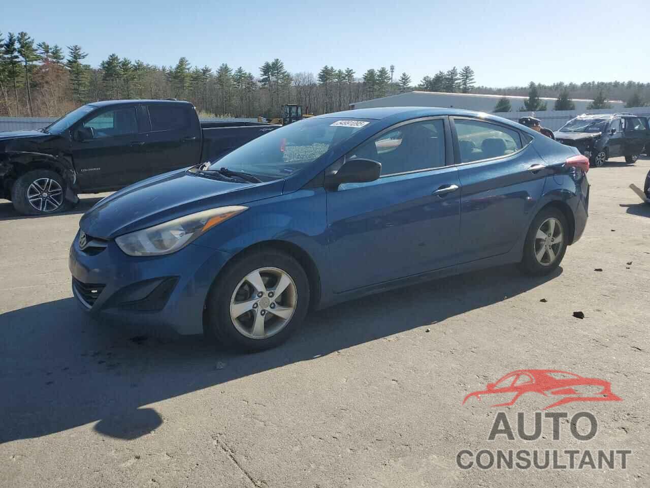 HYUNDAI ELANTRA 2014 - KMHDH4AE0EU053417