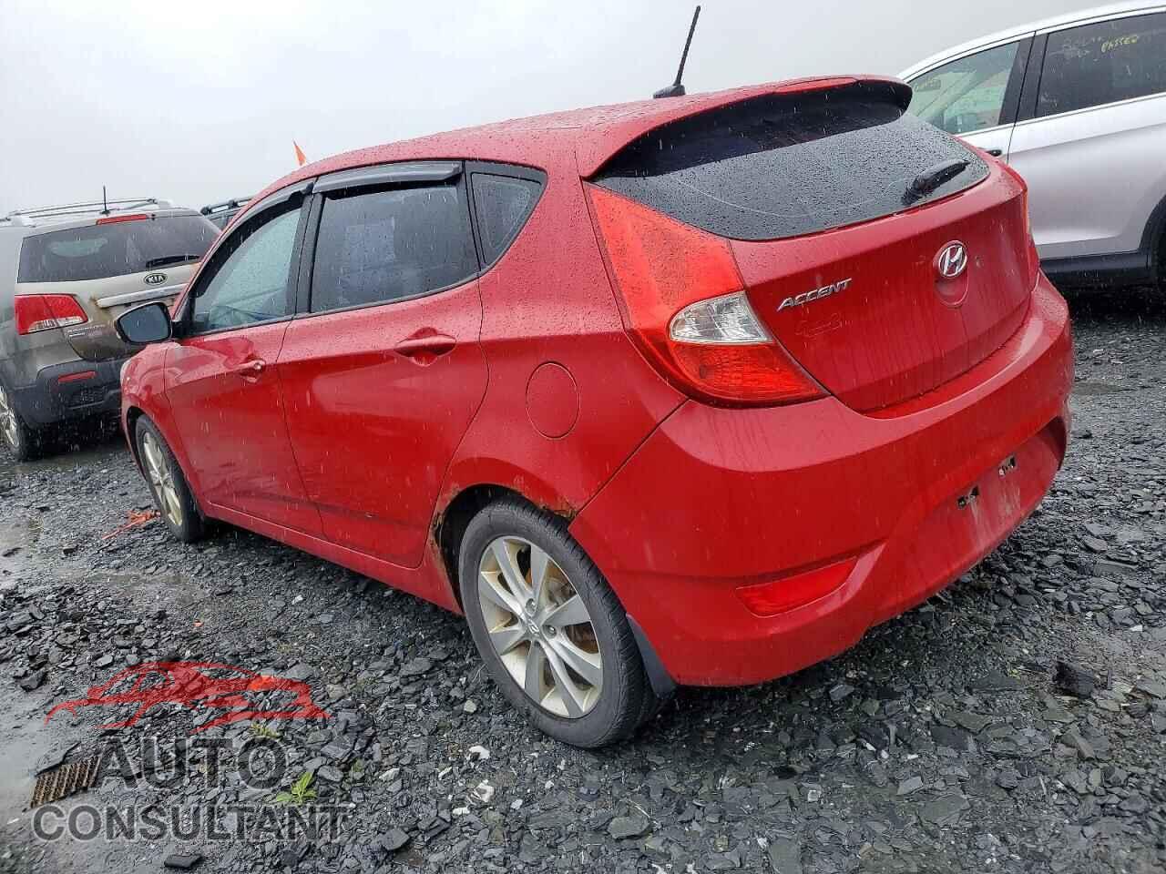 HYUNDAI ACCENT 2012 - KMHCU5AE7CU053361