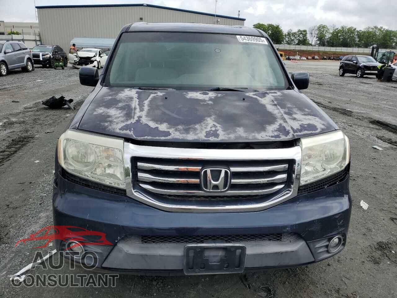 HONDA PILOT 2012 - 5FNYF3H65CB012825