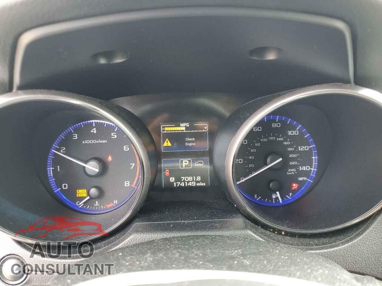 SUBARU OUTBACK 2015 - 4S4BSACC9F3338997