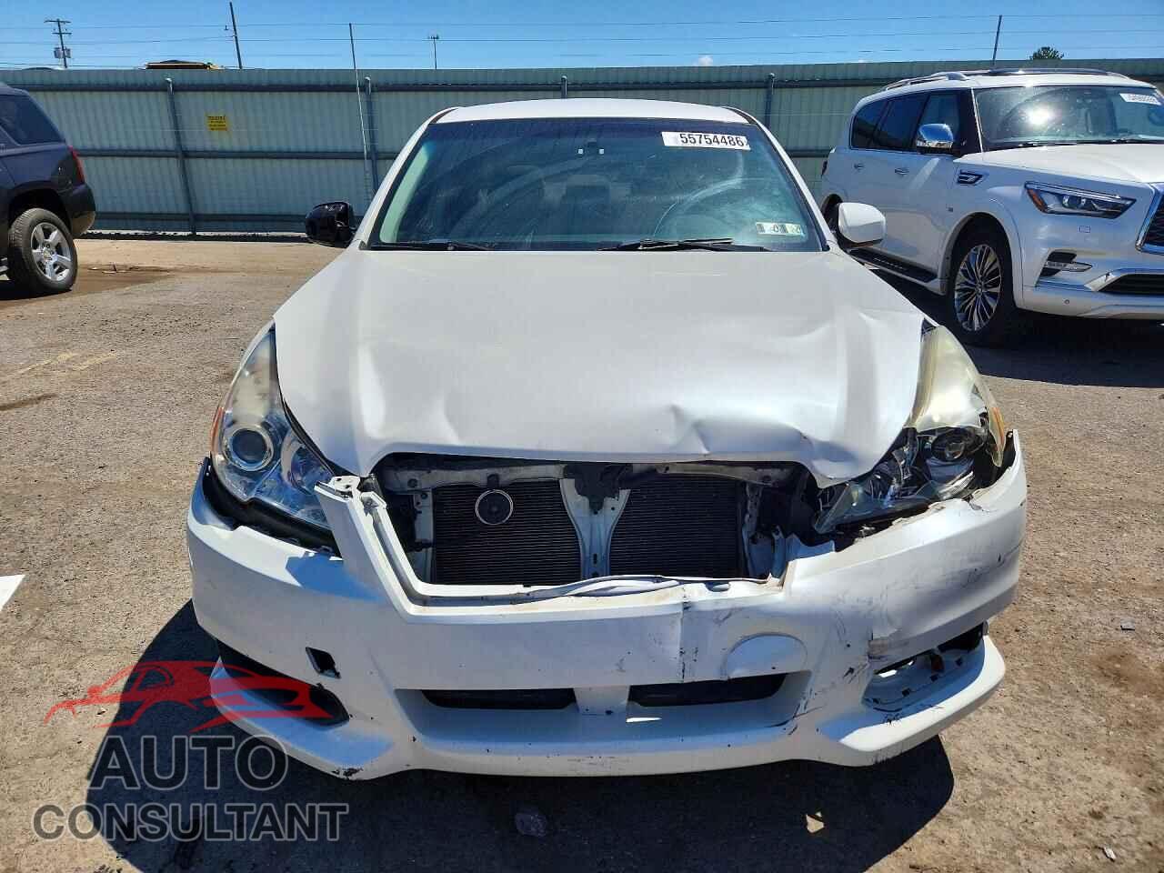 SUBARU LEGACY 2012 - 4S3BMCC62C3007727