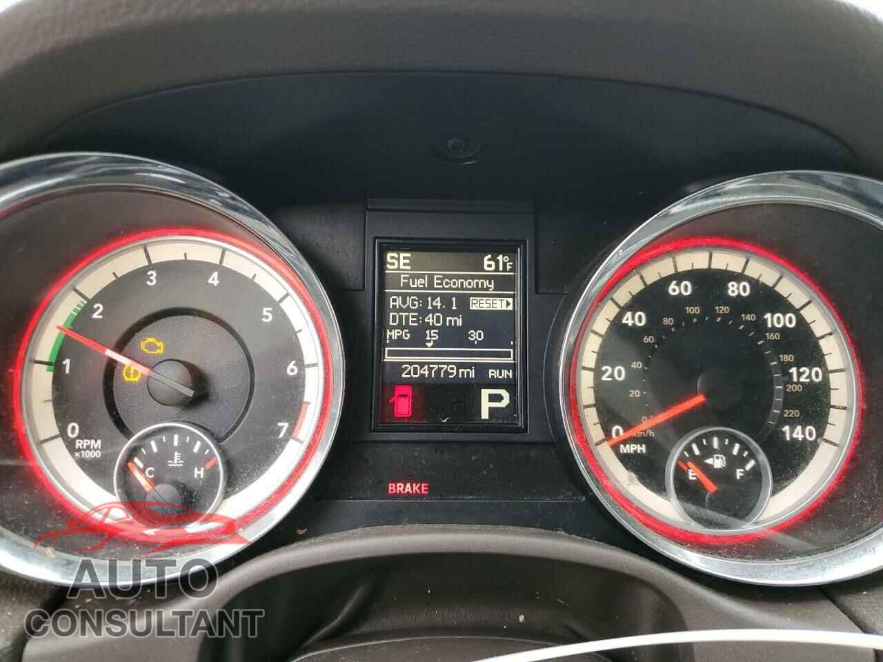 DODGE DURANGO 2013 - 1C4RDJAG6DC580047