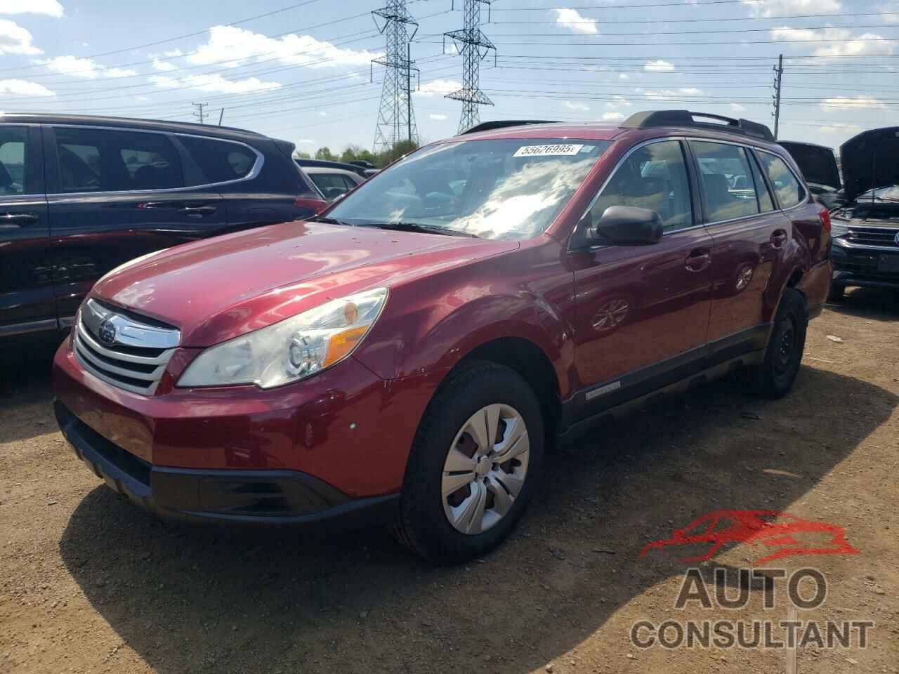SUBARU OUTBACK 2011 - 4S4BRCAC4B3434489