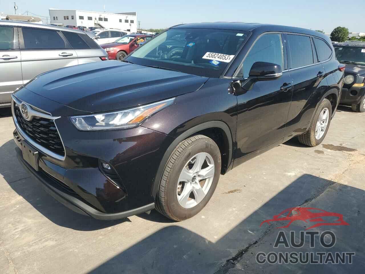 TOYOTA HIGHLANDER 2020 - 5TDZZRAH4LS009291