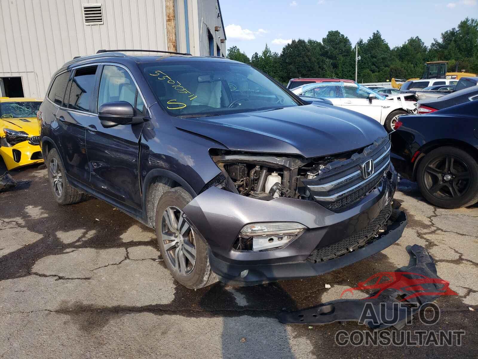 HONDA PILOT 2016 - 5FNYF6H59GB087929