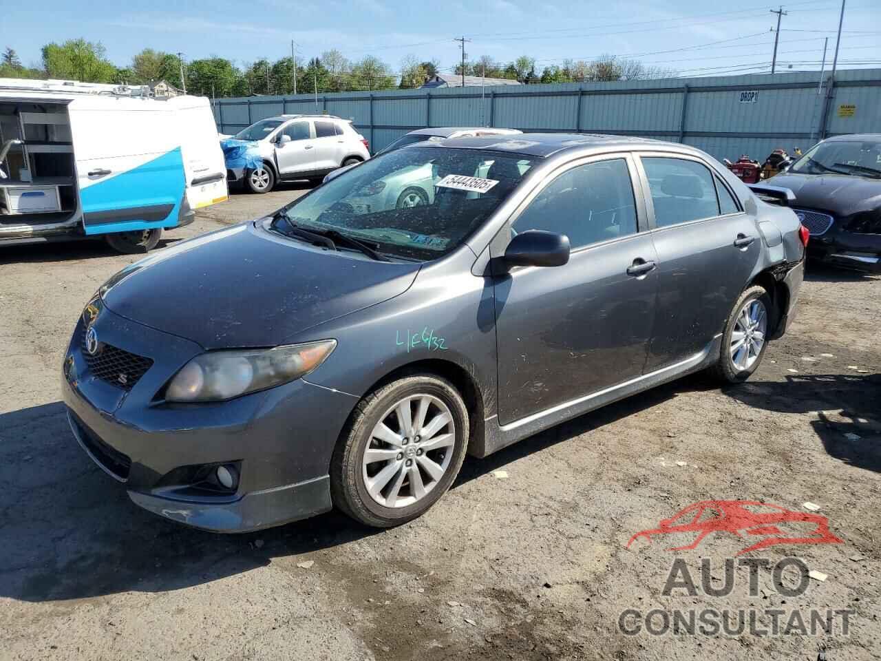 TOYOTA COROLLA 2010 - 2T1BU4EE9AC444851