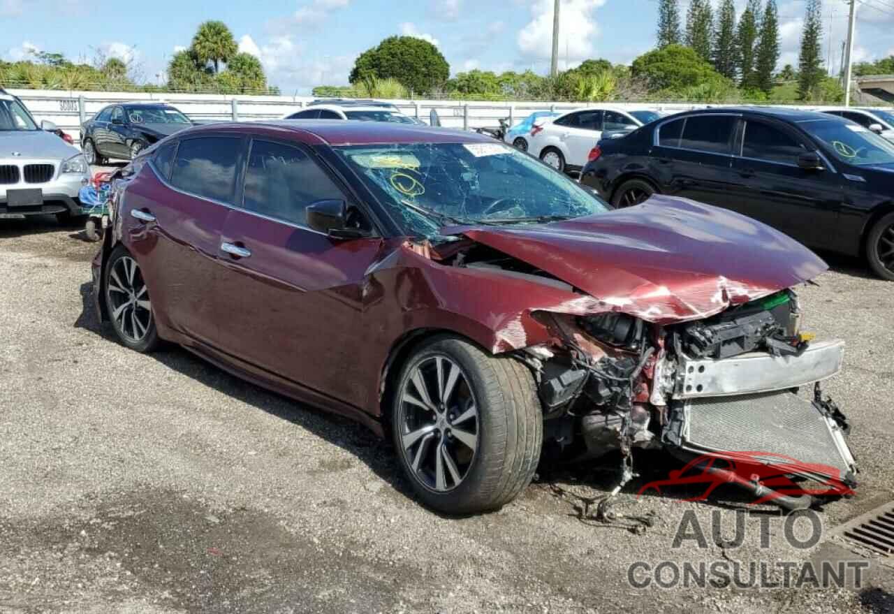 NISSAN MAXIMA 2017 - 1N4AA6APXHC377385