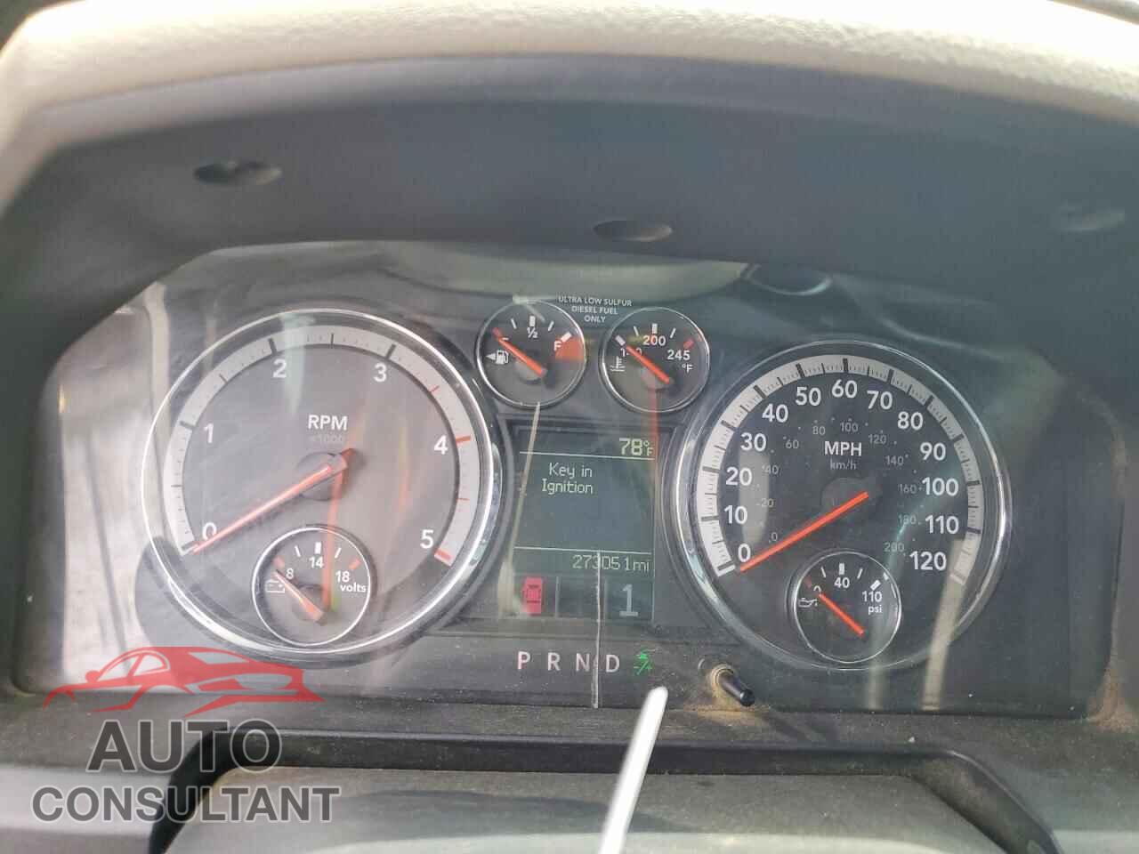 DODGE RAM 2500 2011 - 3D7UT2CL4BG542054