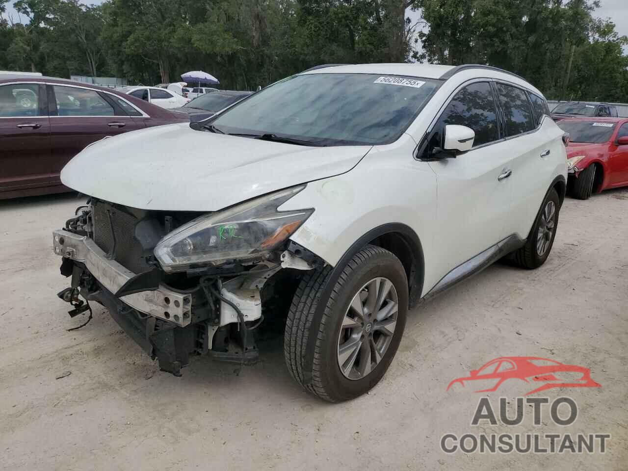 NISSAN MURANO 2018 - 5N1AZ2MH2JN191779