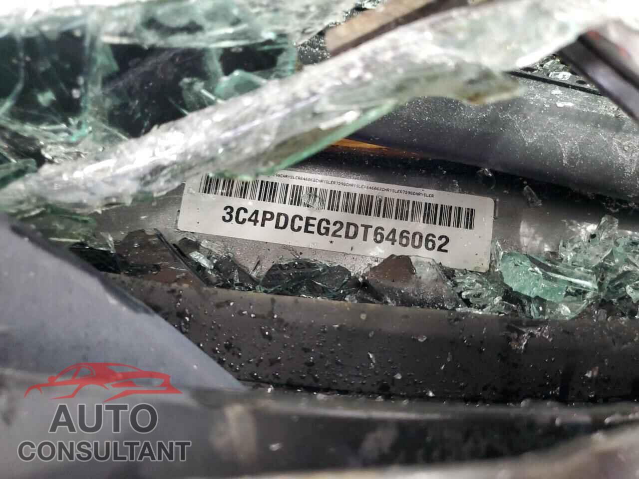 DODGE JOURNEY 2013 - 3C4PDCEG2DT646062