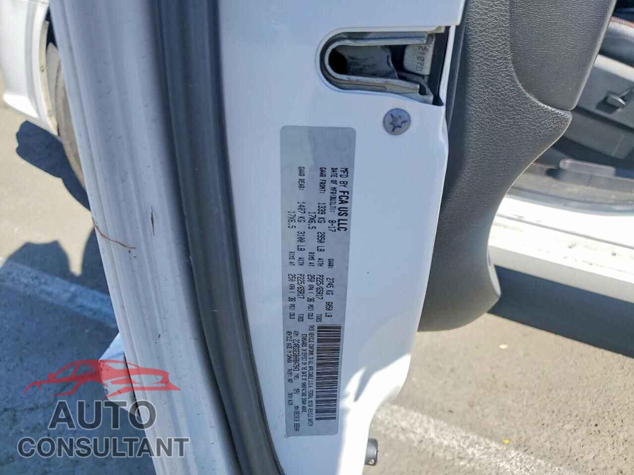 DODGE CARAVAN 2017 - 2C4RDGEG8HR847943
