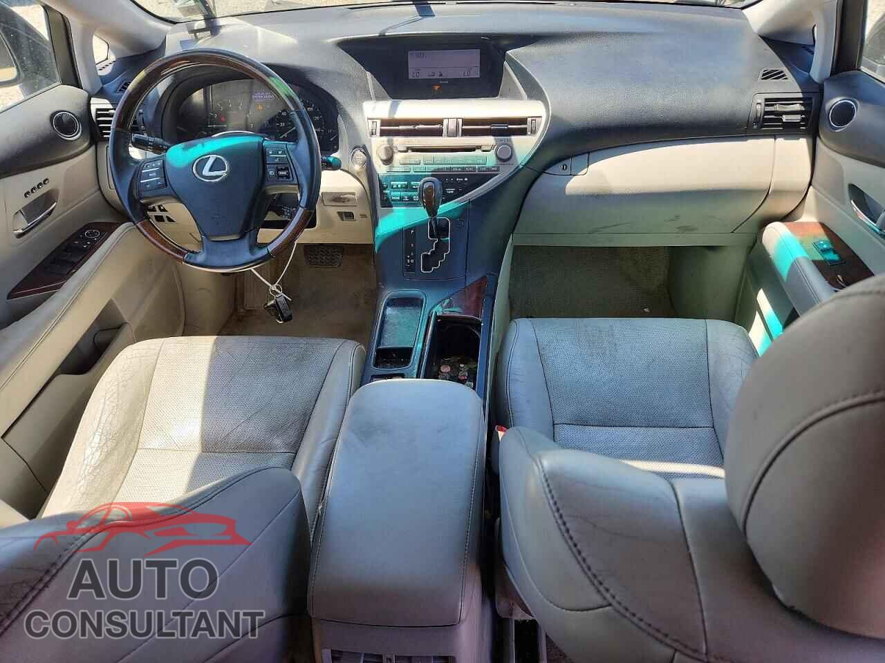 LEXUS RX350 2011 - 2T2BK1BA0BC106645