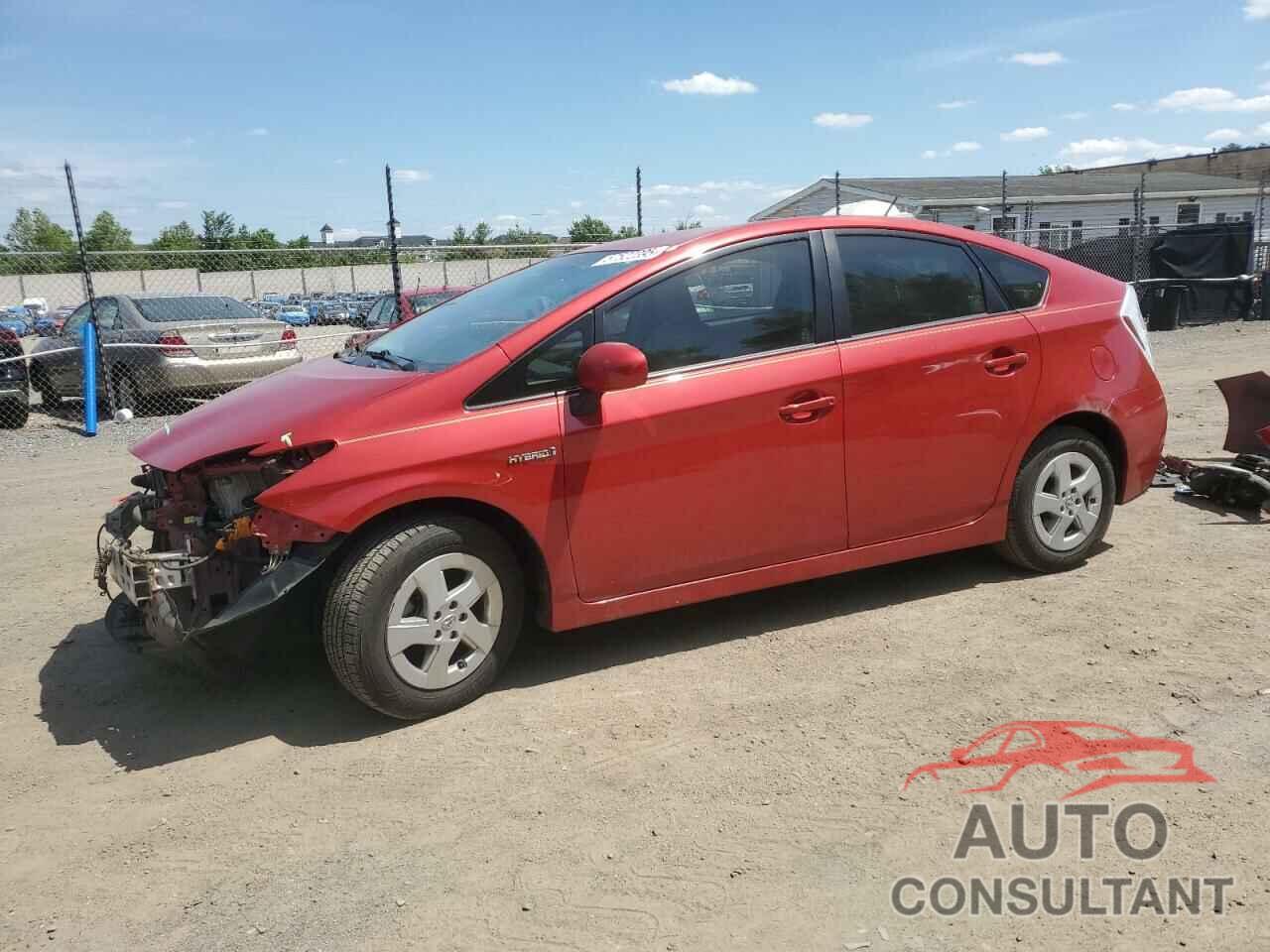 TOYOTA PRIUS 2011 - JTDKN3DUXB5358222
