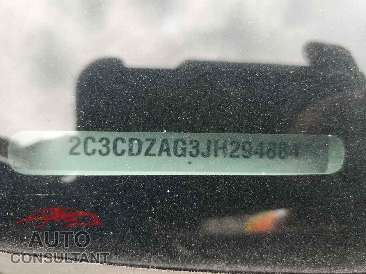 DODGE CHALLENGER 2018 - 2C3CDZAG3JH294884