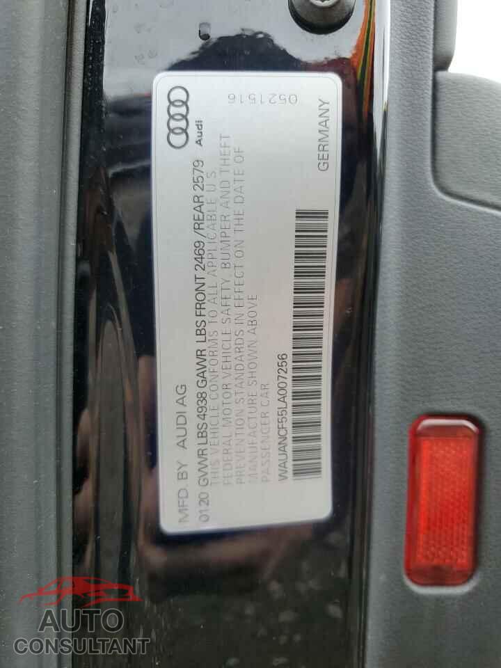 AUDI A5 2020 - WAUANCF55LA007256