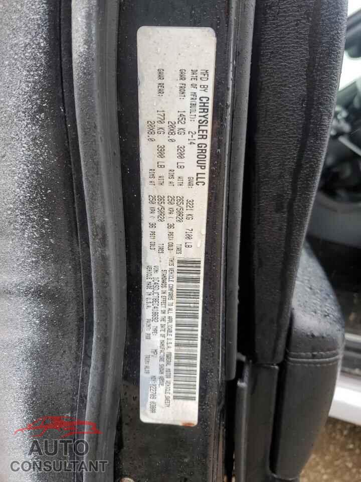 DODGE DURANGO 2014 - 1C4SDJCT8EC418692
