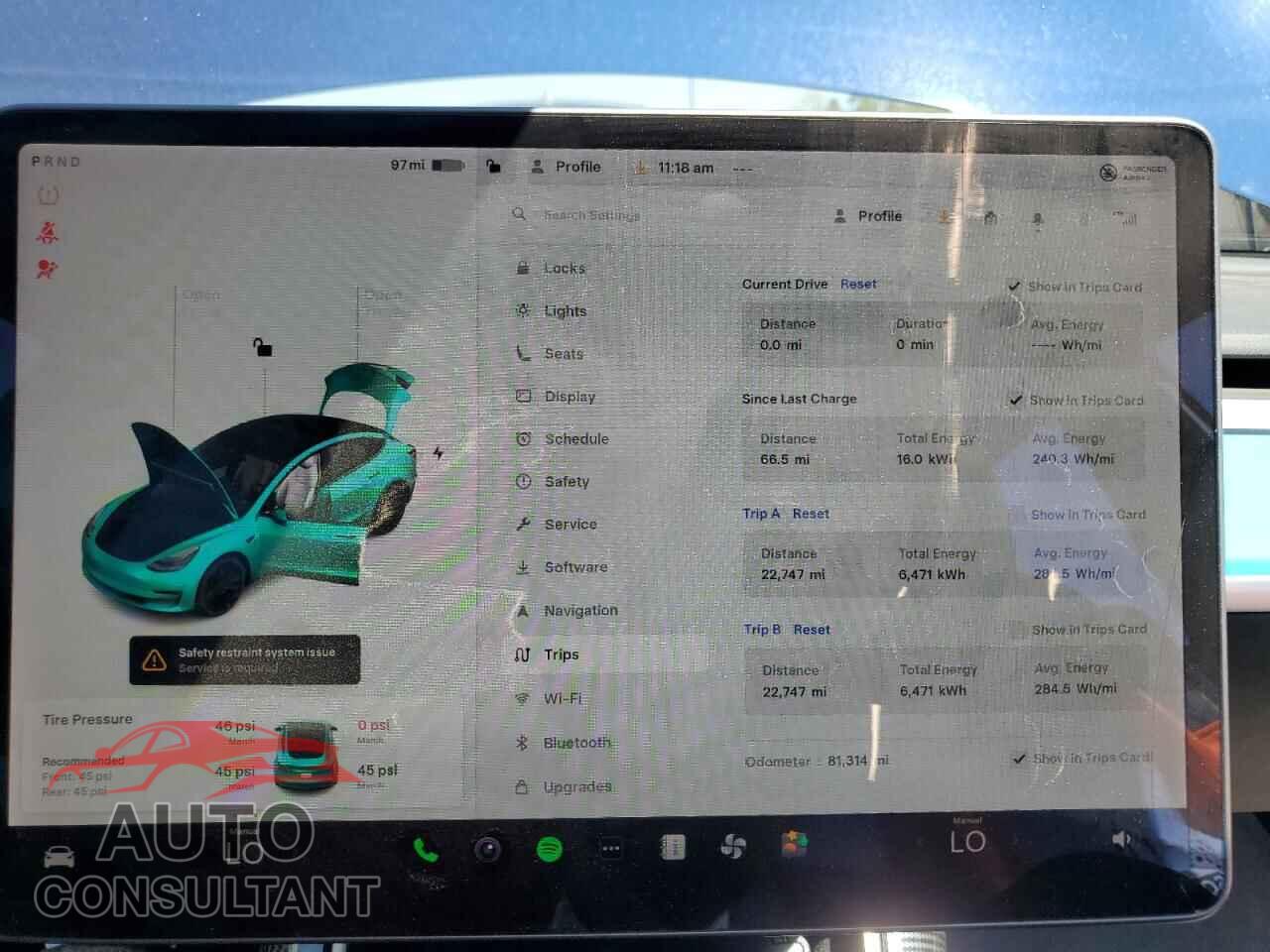 TESLA MODEL 3 2019 - 5YJ3E1EAXKF324454