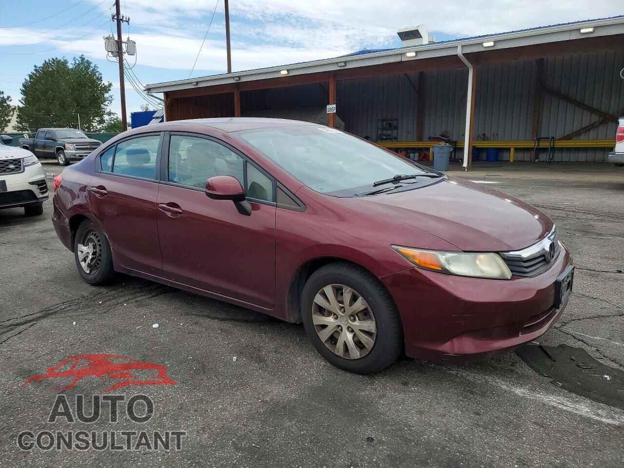 HONDA CIVIC 2012 - 2HGFB2F57CH596213