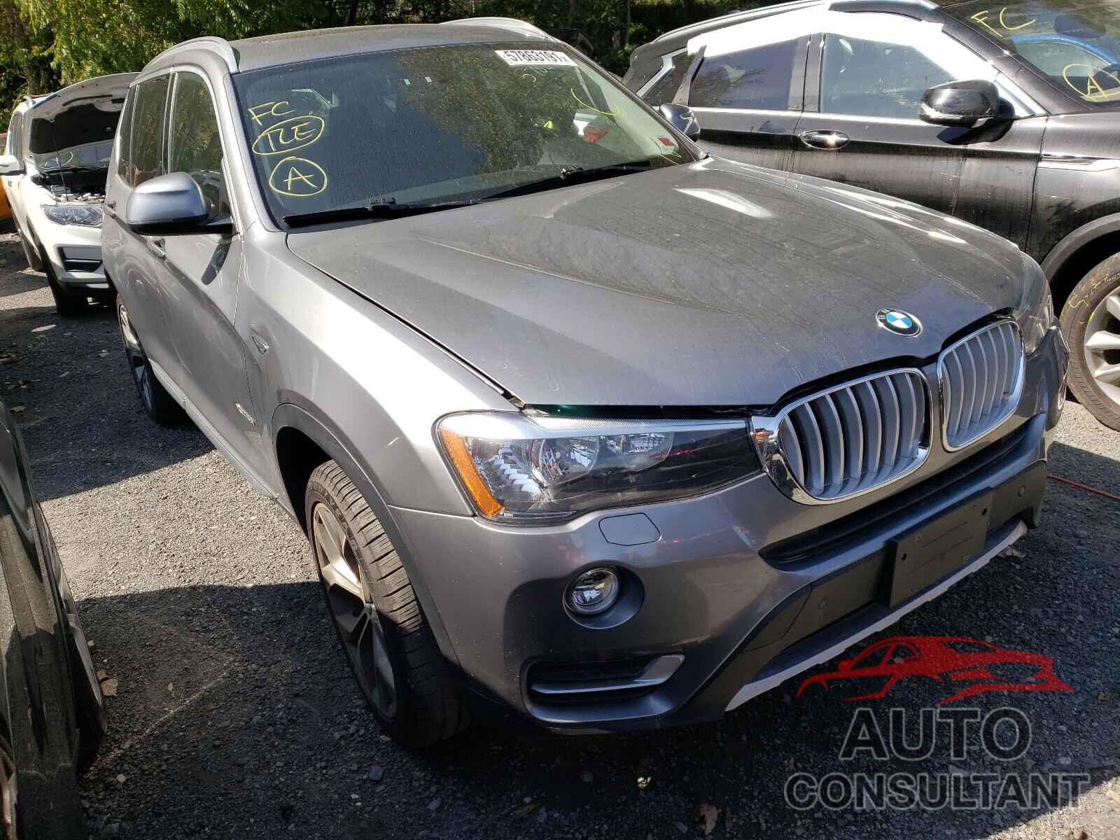 BMW X3 2017 - 5UXWX9C59H0T11759