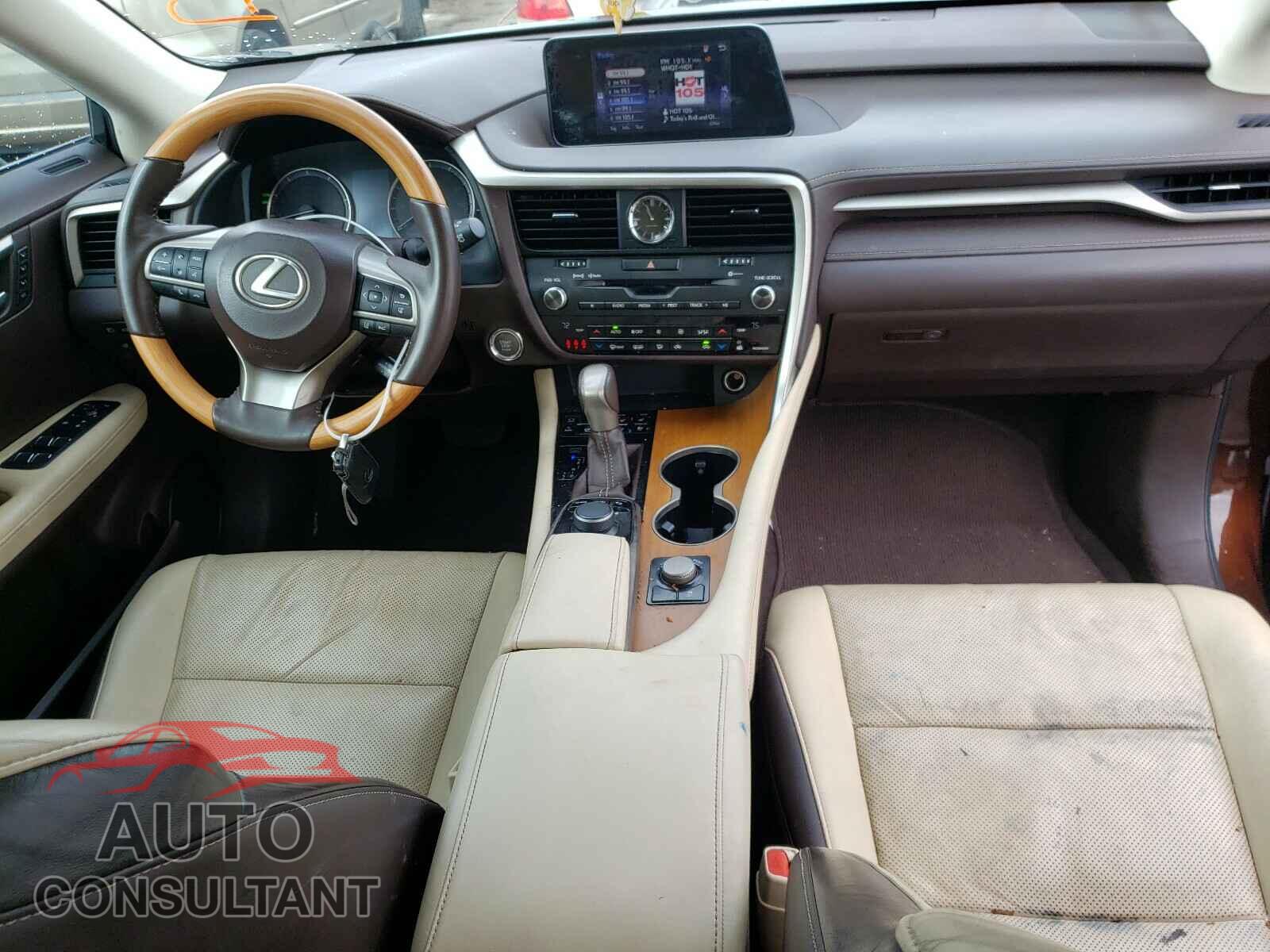 LEXUS RX 350 BAS 2017 - 2T2ZZMCA0HC083290