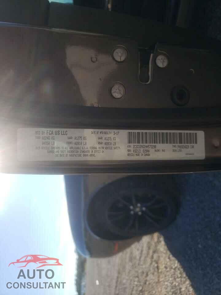 DODGE CHALLENGER 2017 - 2C3CDZAG2HH573298