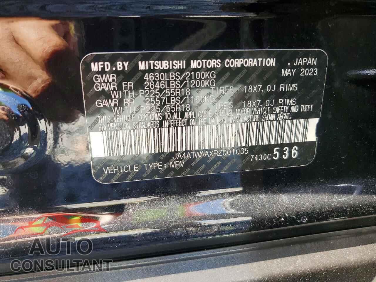 MITSUBISHI ECLIPSE 2024 - JA4ATWAAXRZ001035