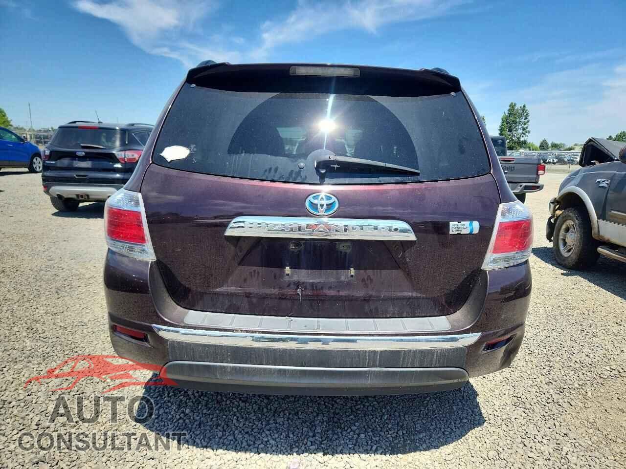 TOYOTA HIGHLANDER 2013 - JTEBC3EH6D2017780