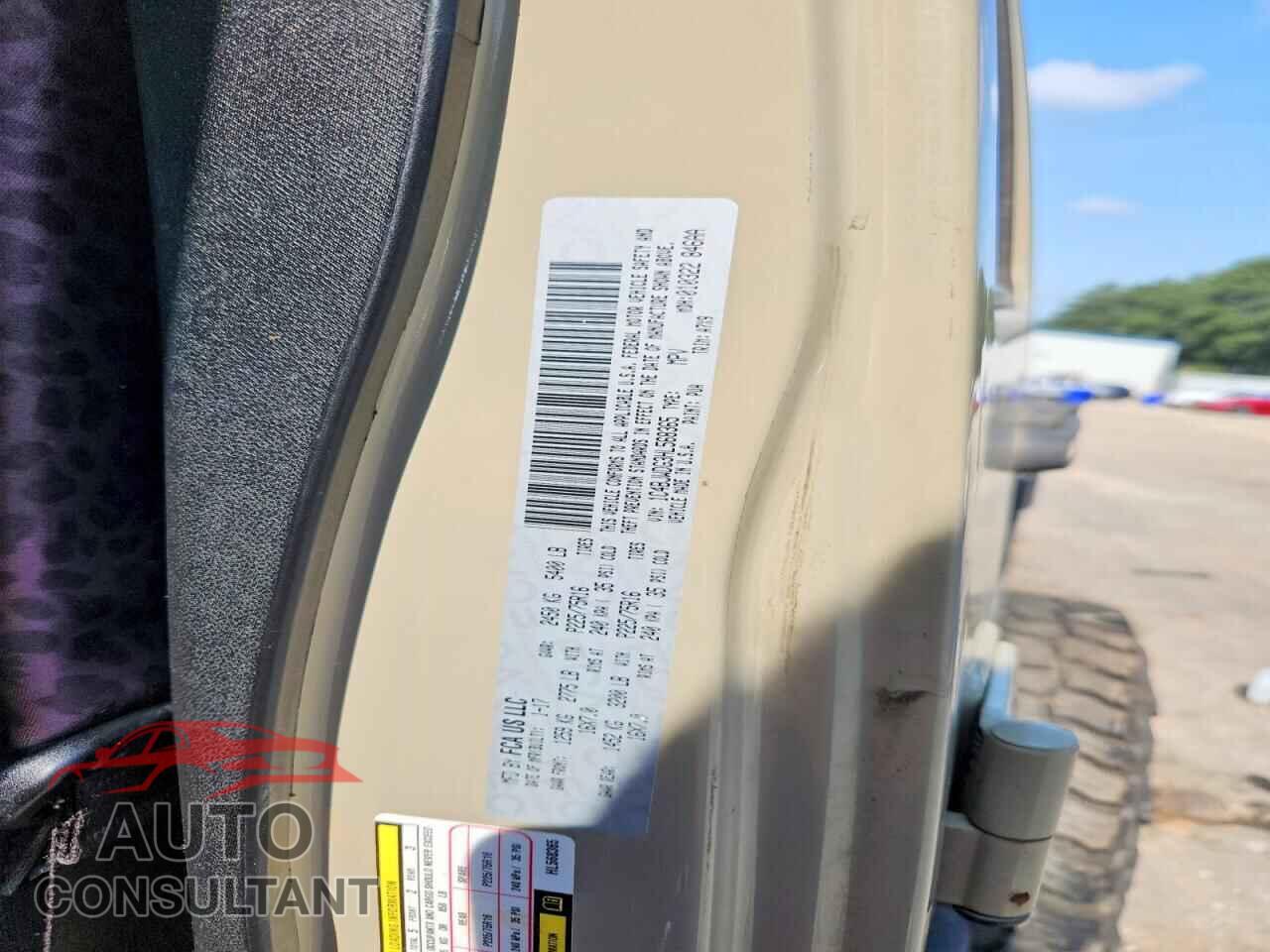 JEEP WRANGLER 2017 - 1C4BJWDG3HL568365
