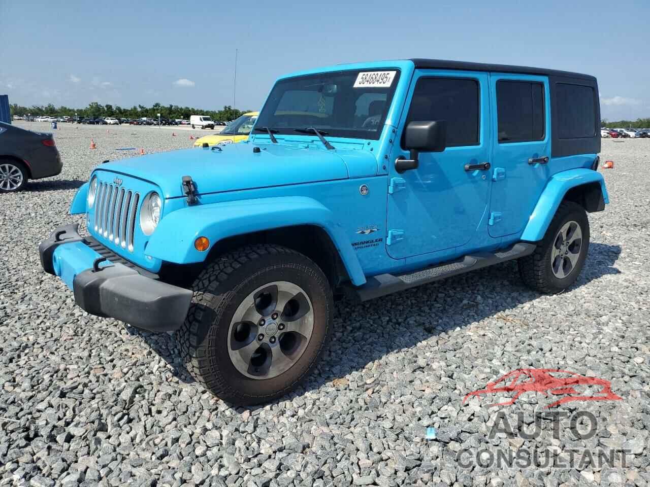 JEEP WRANGLER 2017 - 1C4BJWEG1HL592095