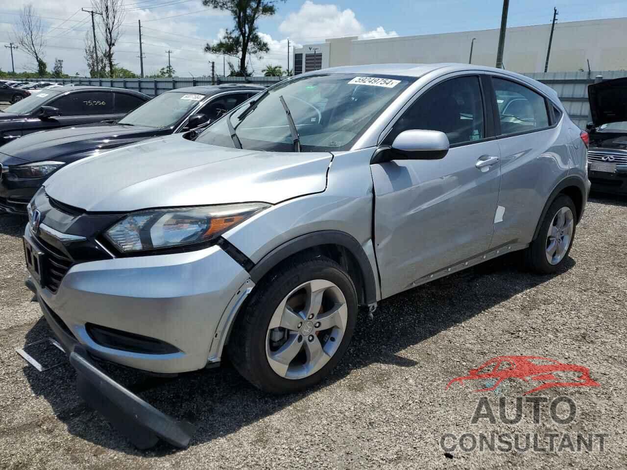 HONDA HR-V 2022 - 3CZRU6H30NM750462