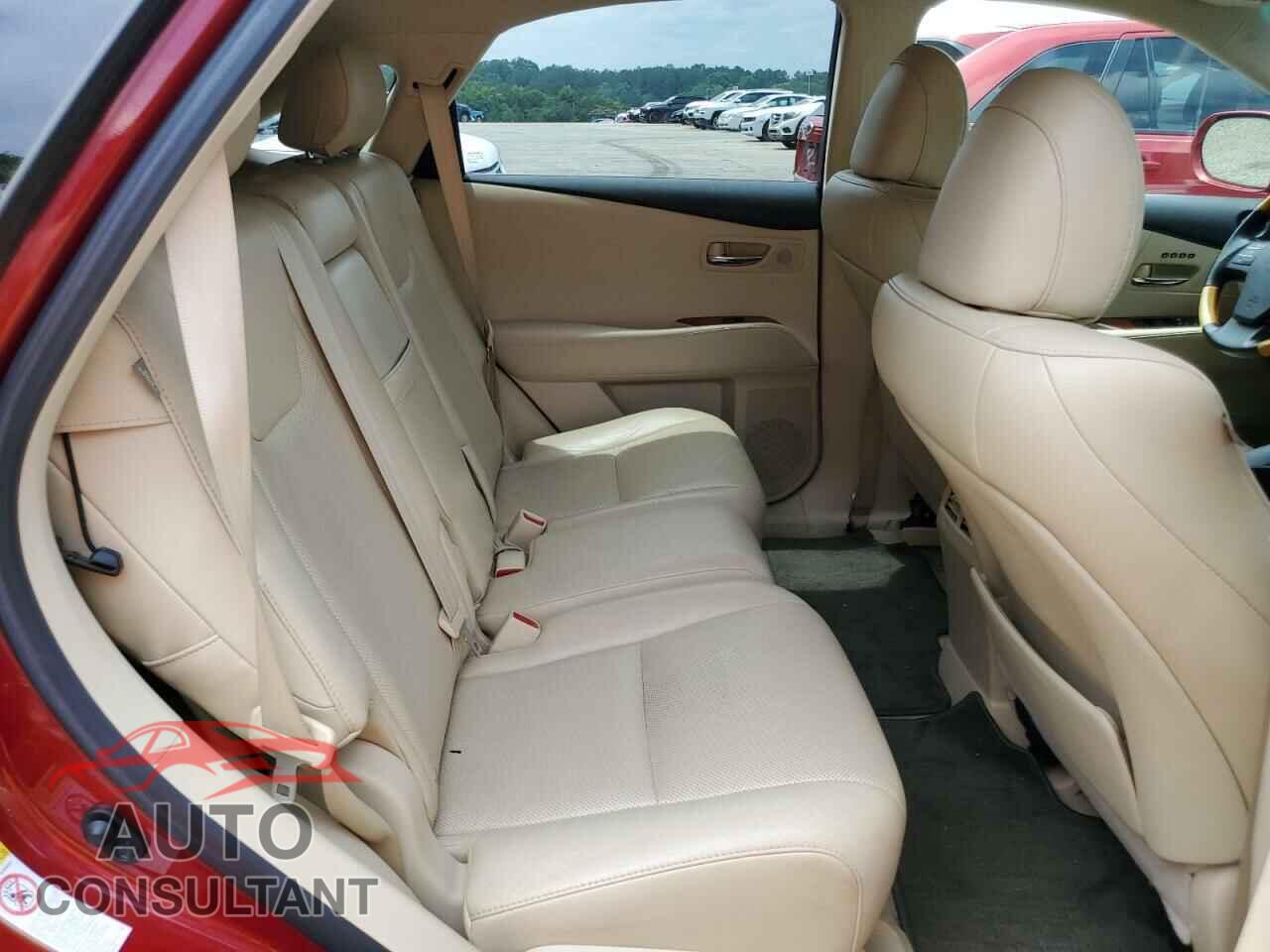 LEXUS RX350 2012 - 2T2ZK1BA7CC070064