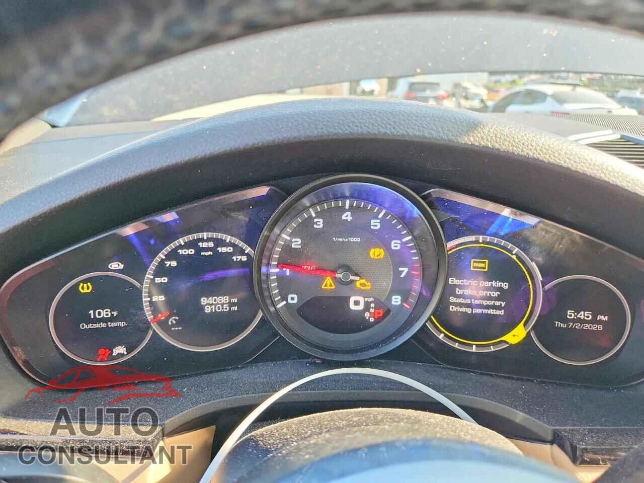 PORSCHE CAYENNE 2019 - WP1AA2AY3KDA07441
