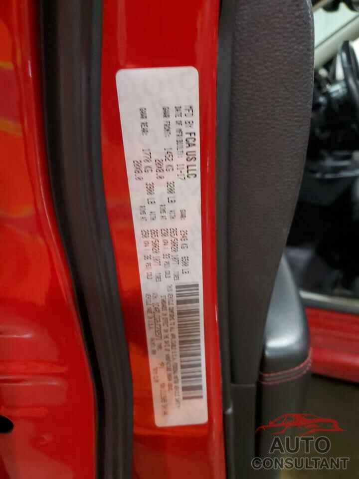 DODGE DURANGO 2018 - 1C4RDJDG9JC232573